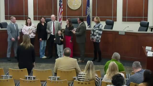 City honors Bobby with key recognizing his service and transition