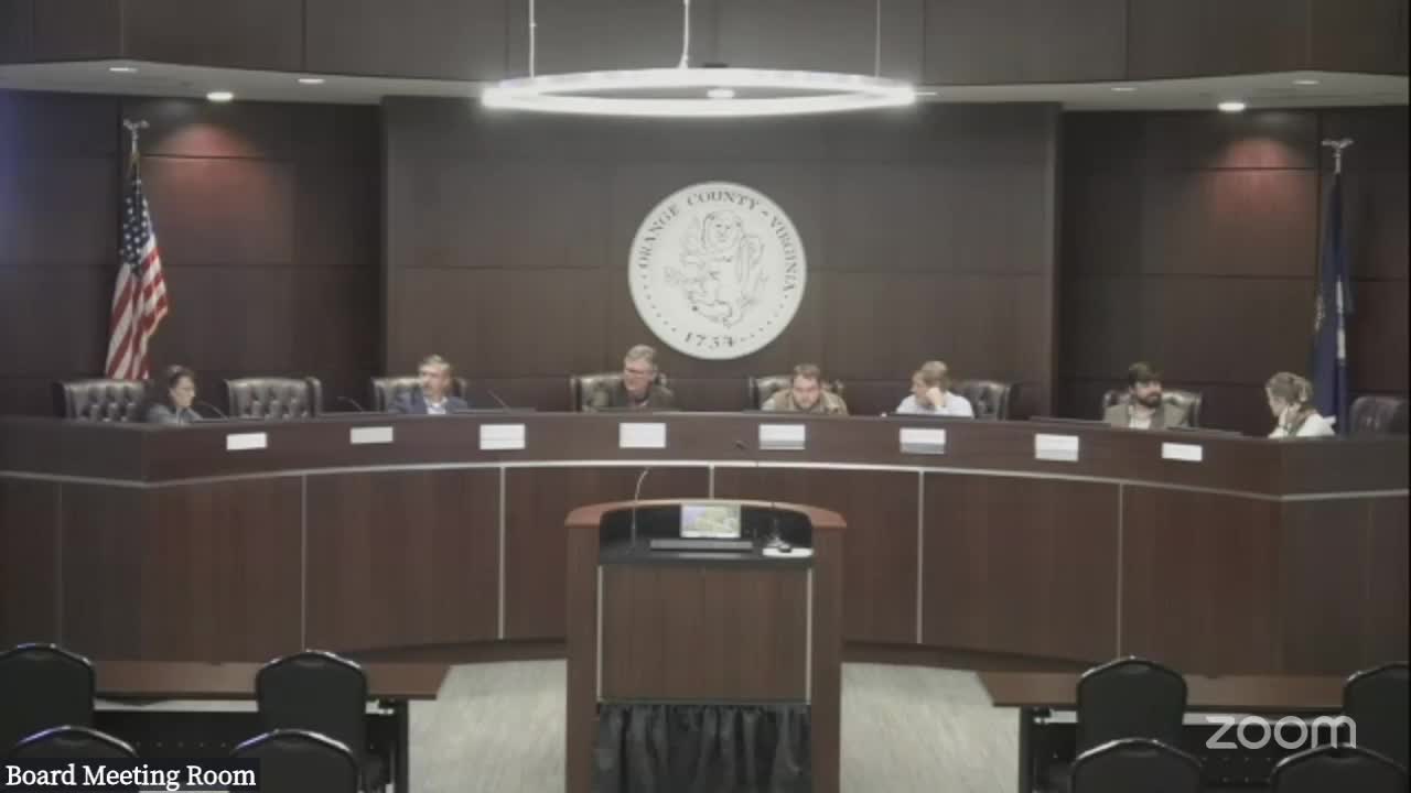 Orange County planning commission elects officers, adopts regular meeting schedule