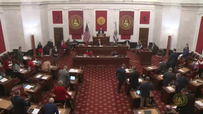 West Virginia Senate welcomes healthcare leaders and community members at today's session