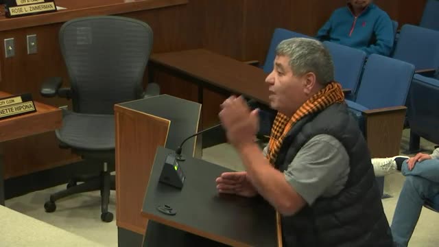 Daly City resident advocates for Gaza ceasefire during council meeting