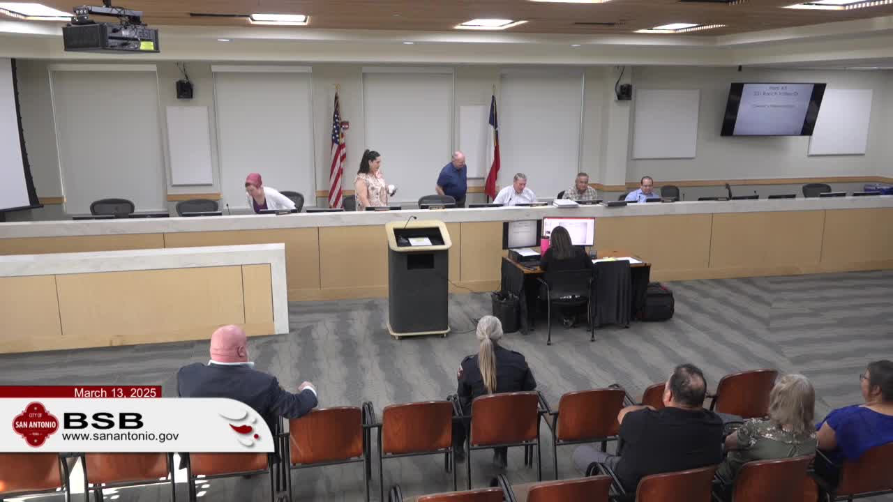 Officer Gomez addresses San Antonio council on community patrol strategies