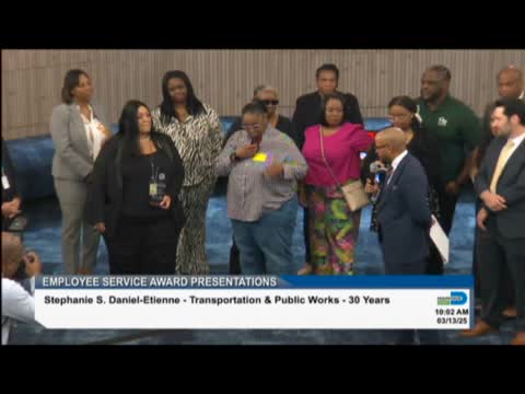 Tamitria Harris celebrates 30 years of service with DTPW
