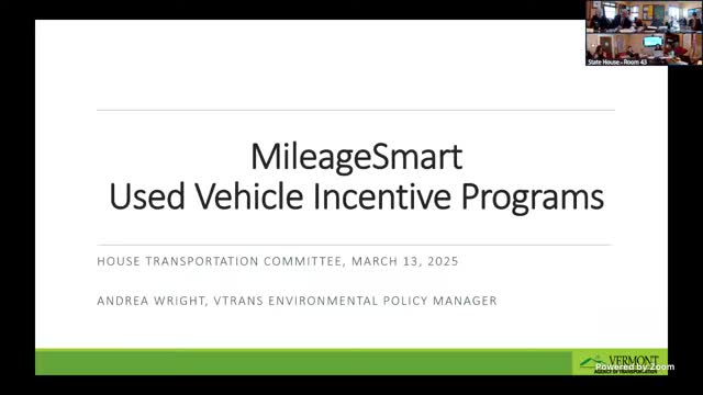 VTrans outlines Mileage Smart program to aid low-income Vermonters' vehicle access