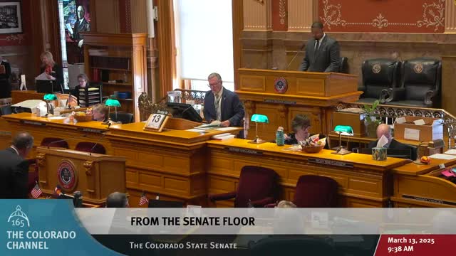 Senate passes measure to suspend legislative interim activities and reduce associated appropriation