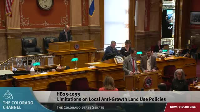 Senate adopts bill limiting local restrictions on growth in urban areas after amendments