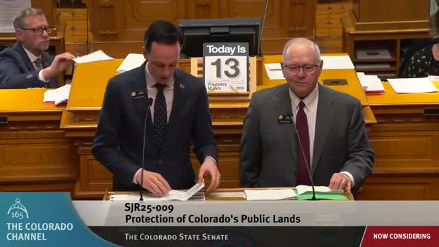 Colorado Senate passes resolution celebrating and protecting public lands economy