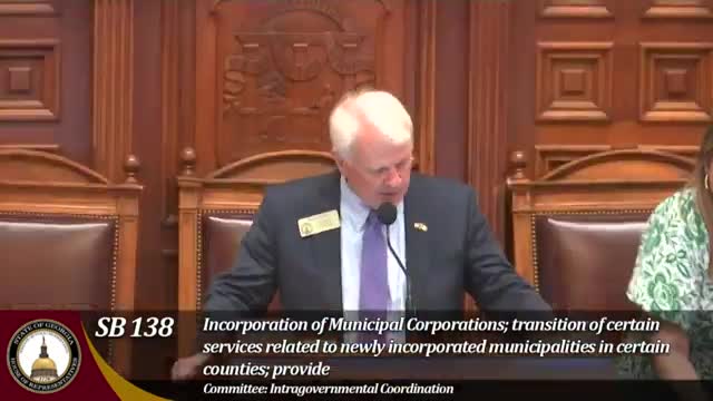 Representative Beth Camp supports passage of Senate Bill 138 for Mulberry's cityhood