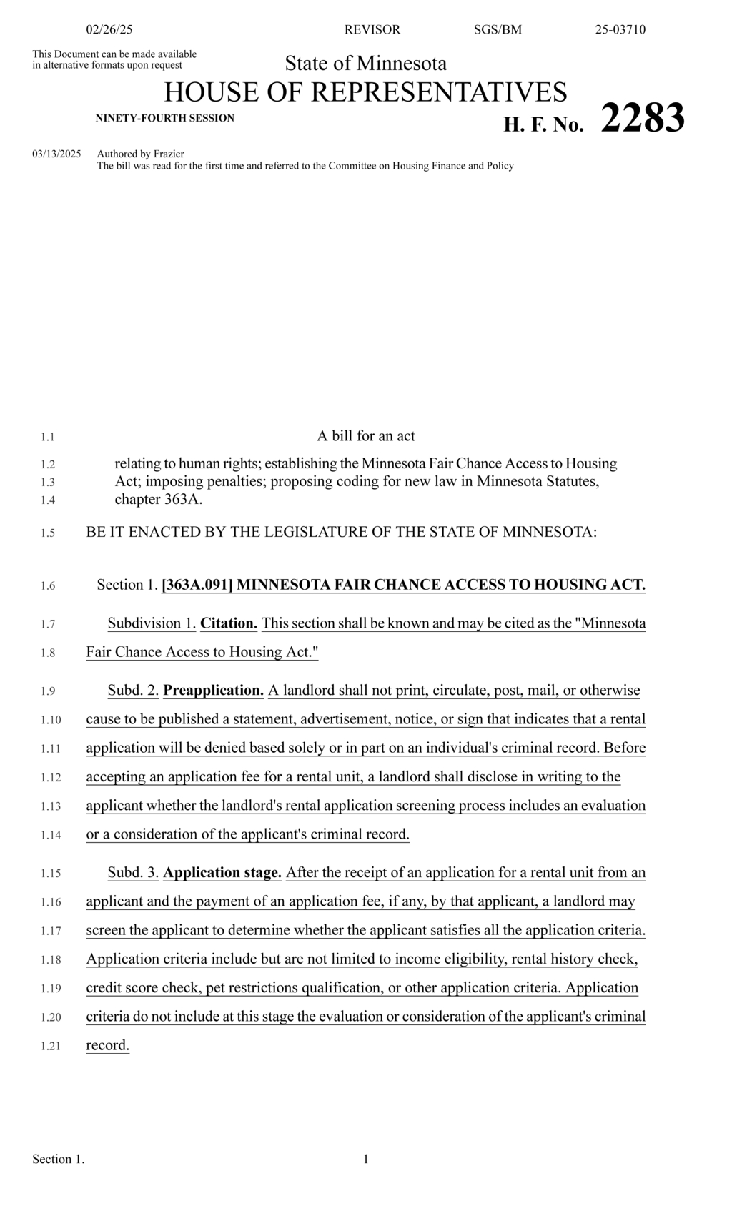 Minnesota landlords must adhere to new regulations on criminal background checks