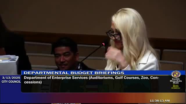Council Member Kiana proposes new rental fee structure to boost entertainment revenue
