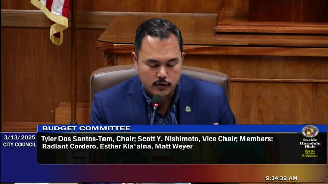 Budget committee advances ground lease and $30.38 million in bonds for Ewa Beach affordable-rental project