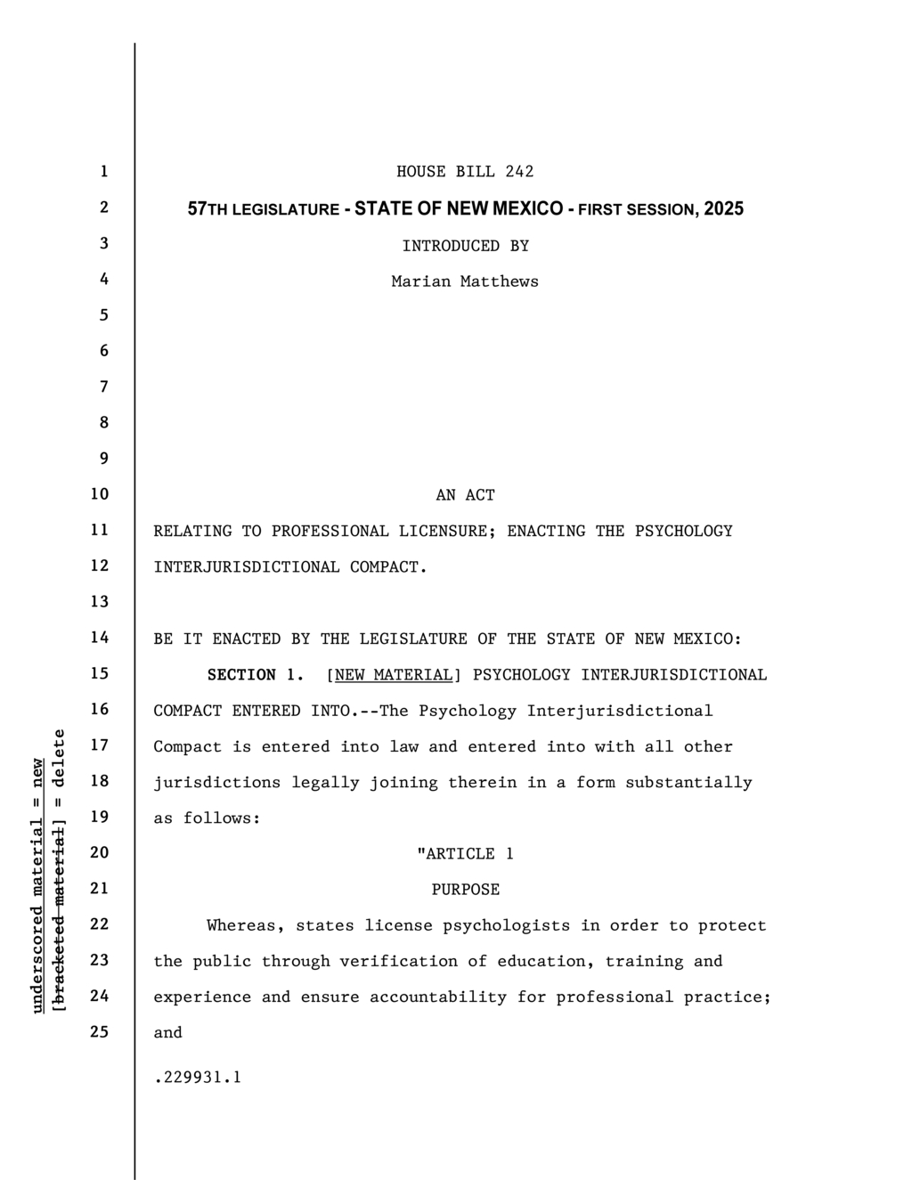 New licensing requirements established for psychologists in compact states