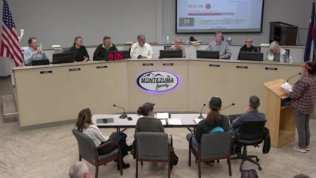 Residents voice opposition to new commercial development in Mancos County