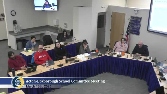 Acton-Boxborough staff propose coursework and portfolio paths to replace MCAS as competency standard