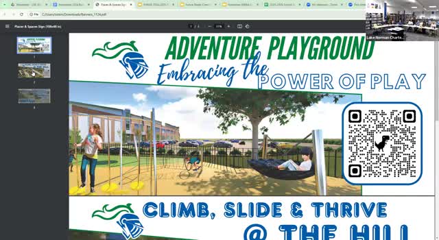 School officials unveil adventure playground plans for middle and elementary campuses