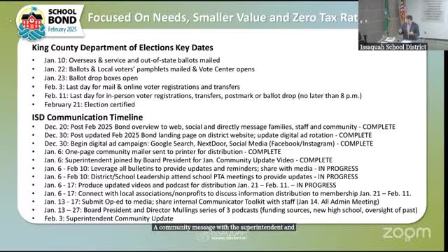 District announces community bond focused on safety and transparency
