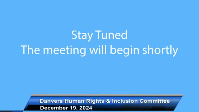 Human Rights and Inclusion Committee addresses community bullying concerns in Danvers