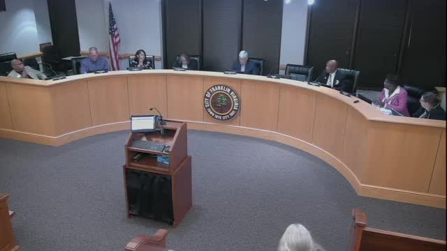 Franklin City Council advocates for rural light rail inclusion in transportation planning