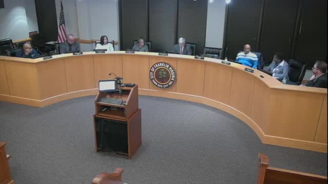 Council honors Mayor Cutchins' service and wishes holiday greetings