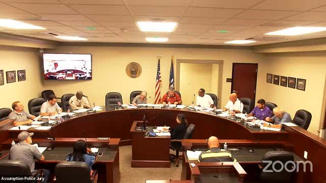 Sunshine Parish Police Jury approves drainage servitude and multiple projects