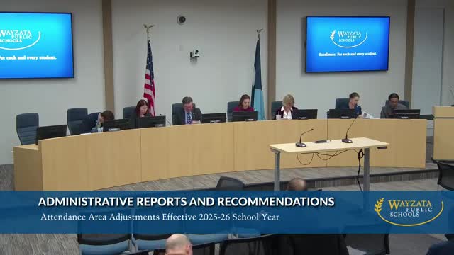 Wayzata Public Schools proposes attendance area changes for 2025-26 school year