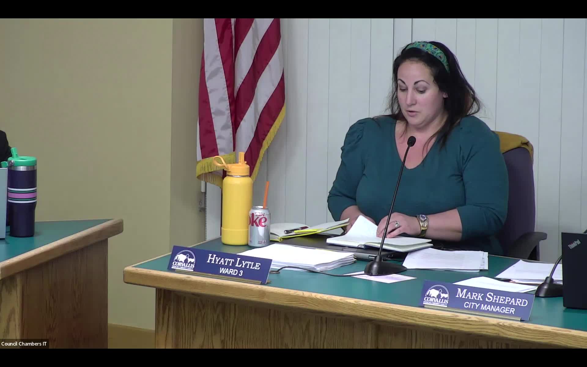 Corvallis council discusses electric trash trucks and legislative priorities
