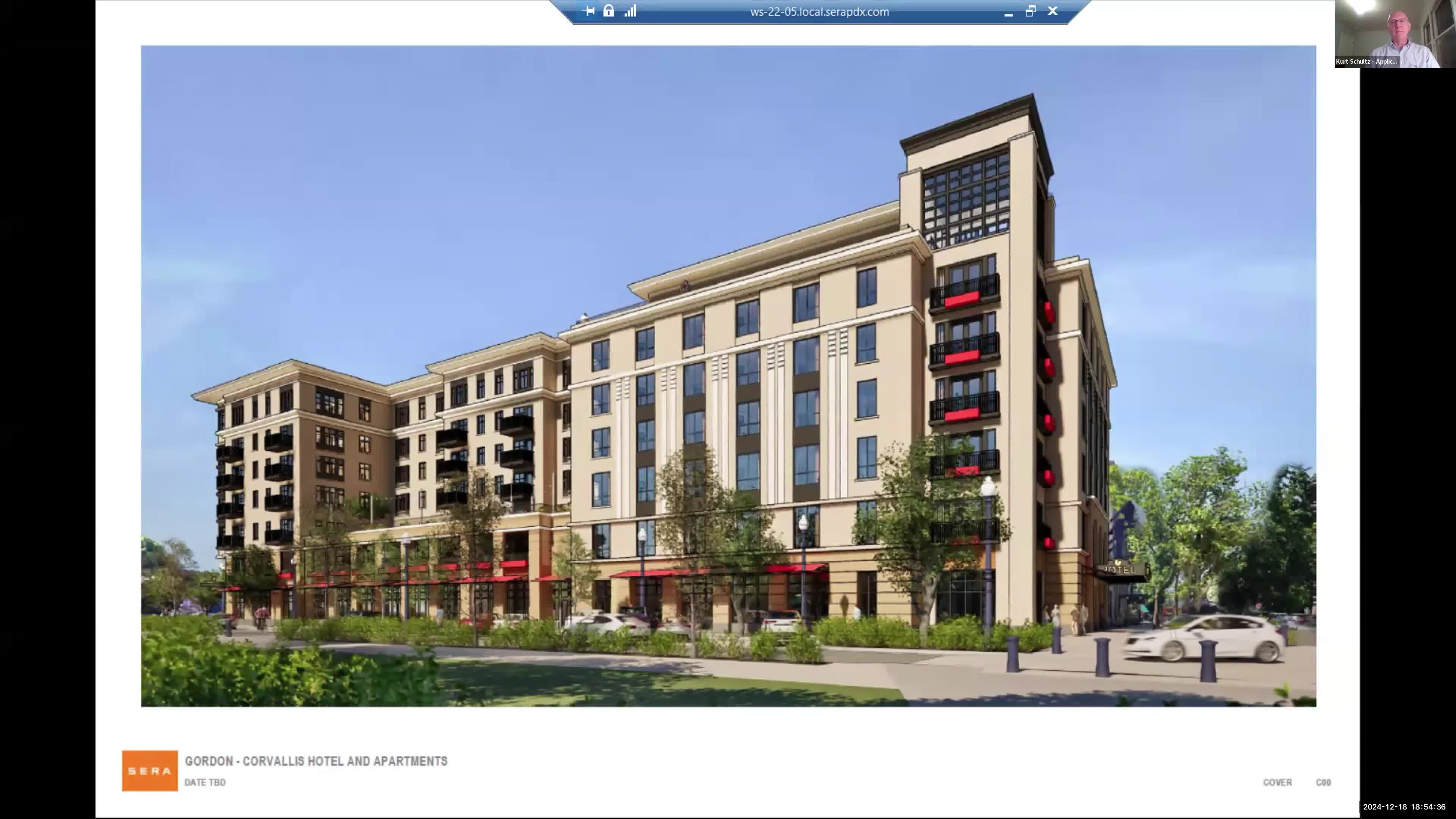 Sarah Architects seeks approval for seven-story mixed-use Gordon Hotel in Corvallis