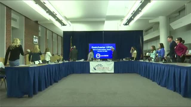 Eastchester Board of Education celebrates high school achievements and community spirit