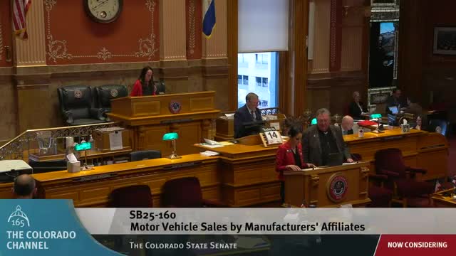 Senate adopts bill to treat manufacturers' affiliates as manufacturers, limiting affiliate retail sales