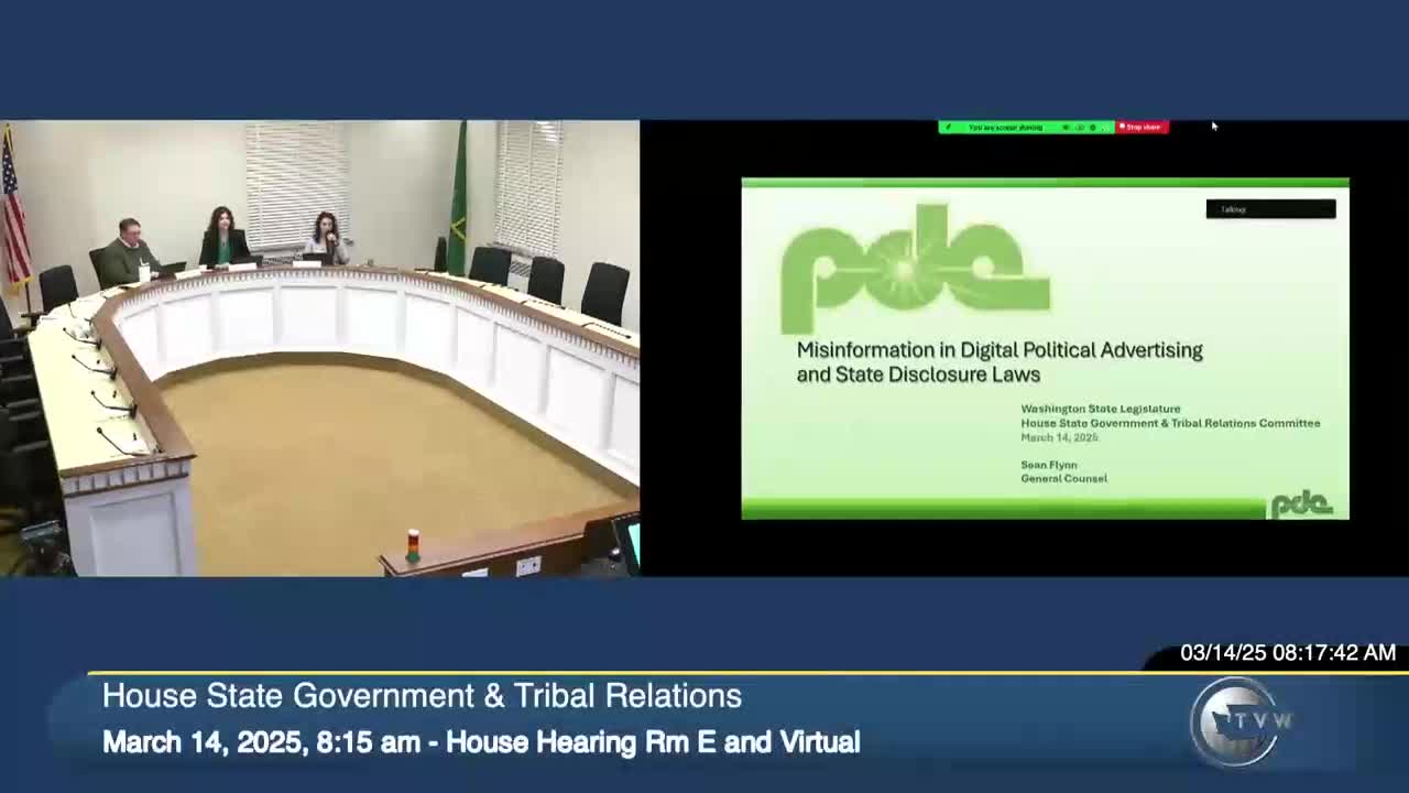 State panel warned deepfakes complicate political advertising; disclosure rules, new law offer limited remedies