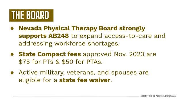 Nevada supports military spouses with Assembly Bill 248 for licensure compact