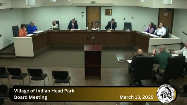 Indian Head Park approves no parking zone on Apache Drive for safety