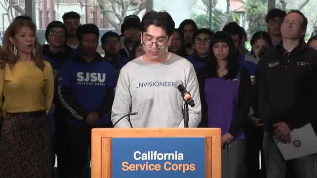 California Service Corps promotes community trust and youth empowerment in San Jose