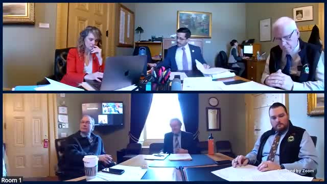 Senate Judiciary committee reports out miscellaneous judiciary bill, repeals switchblade offense language and creates firearms‑surrender working group