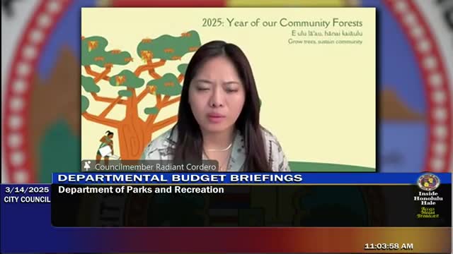 Parks, DDC flag procurement timing and higher capital costs for equipment, pools and Waikiki surf racks