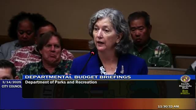 City council reviews $16.1M spending on park renovations and emergency repairs