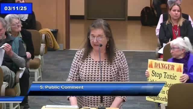 Santa Cruz County residents demand lithium battery moratorium and community engagement