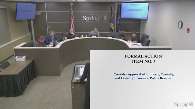 Spring Hill council approves $270K agreement with WaterOne for water system integration