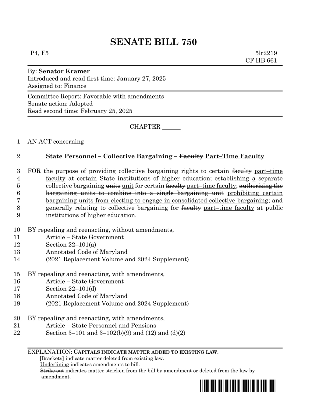Governor signs Senate Bill 750 to implement new collective bargaining rules