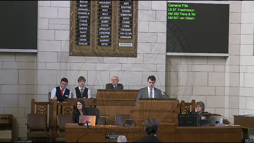 Nebraska lawmakers adopt AM 507 reducing license plate costs for residents