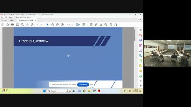 Tiffany Pocock leads infrastructure programming ahead of March commission meeting