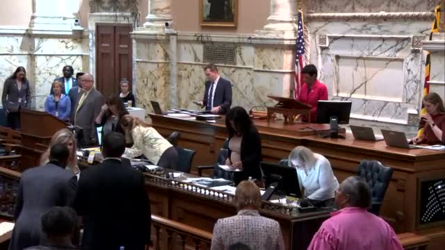 Maryland House opens session amid calls for calm and collaboration