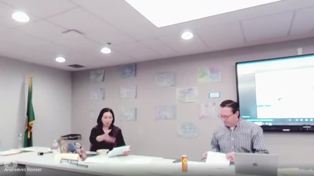 Board discusses prioritizing student outcomes amid busy spring season