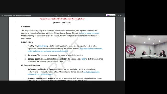 Mercer Island board members host candidate information session outlining rules, timeline and duties