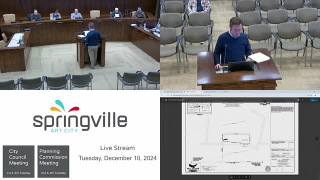 City Council considers proposed annexation for Springville's new subdivision