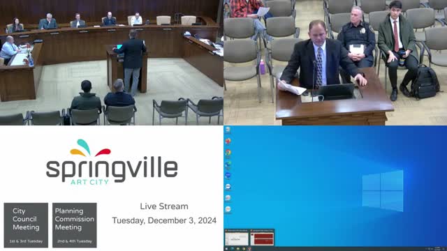 Springville City Council approves $3,500 donation for local homeless shelter services