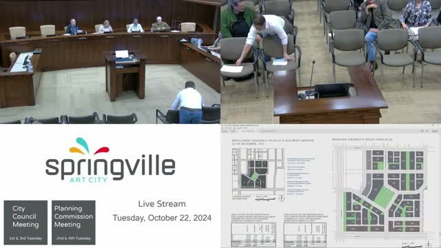 Commission recommends rezoning of two parcels near 1355 W Center from R1-15 to R1-8