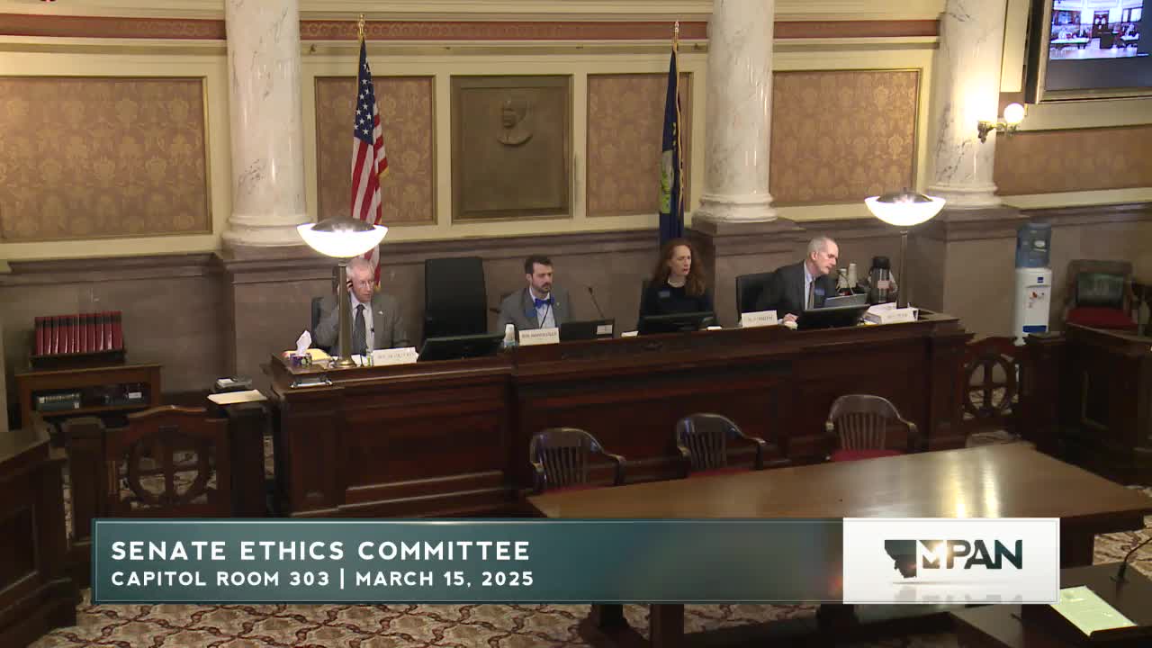 Senate Ethics Committee scrutinizes Bryce Eggleston's testimony absence and credentials