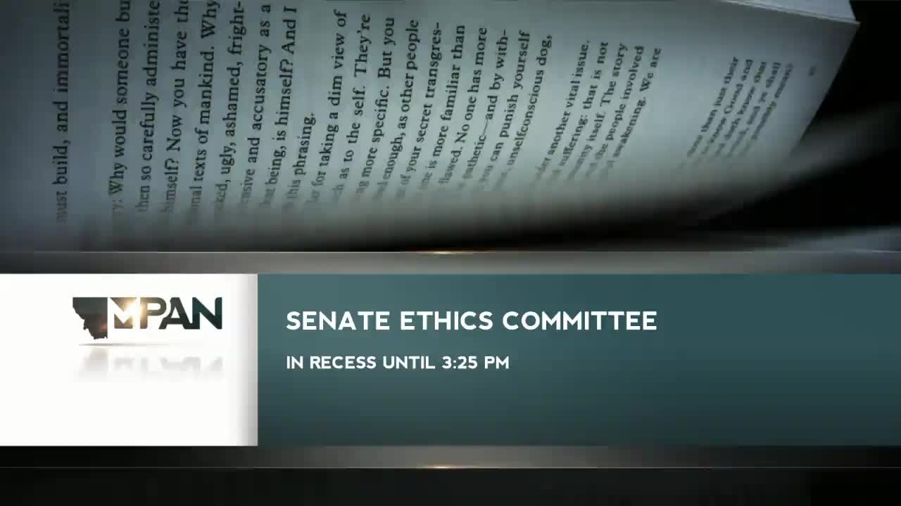 Senator Pope questions committee's motives during public contract discussion