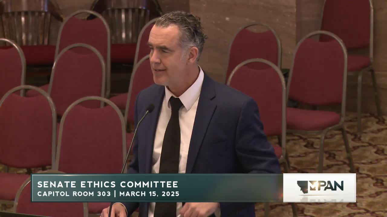 Senator Ellsworth faces scrutiny over potential conflict of interest in contract dealings