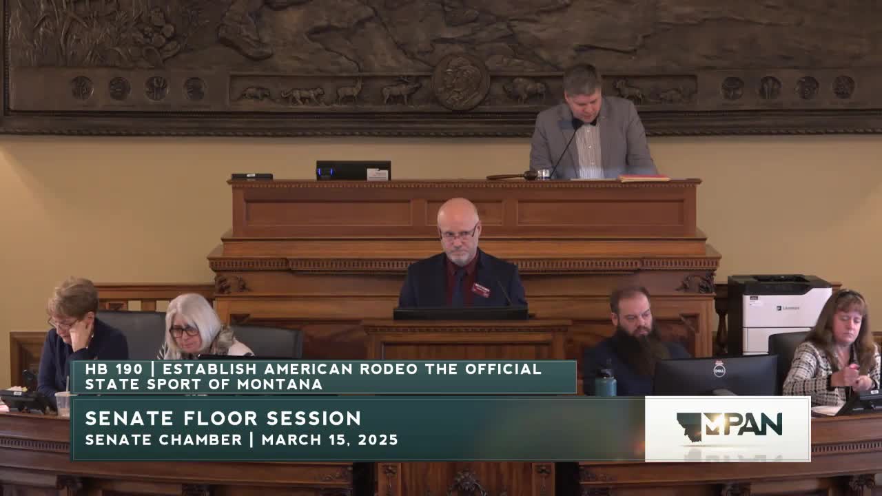 Montana Senate debates establishing rodeo as official state sport